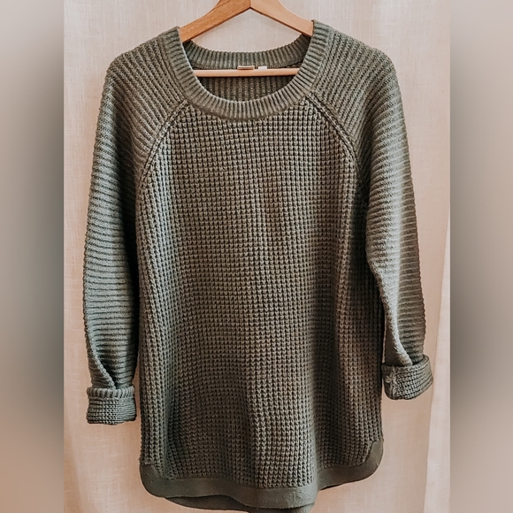 Green knit pullover - Picture 2 of 4